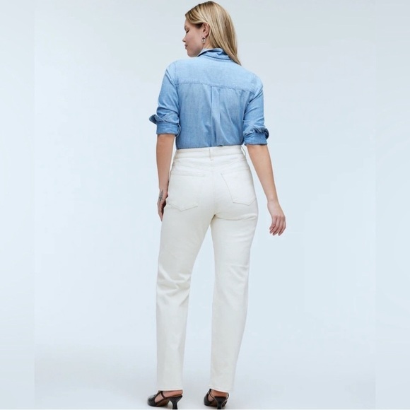 NWT Madewell The Curvy '90s Straight Jean Vintage Canvas Size 26 - Picture 3 of 9
